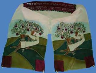 Pomegranate Tree and Torah Tallit_s